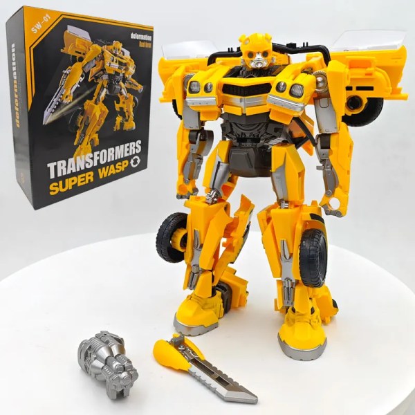 BMB Transformation SW-01 SW01 Wasp Rise of The Beasts Oversize Version Studio Series KO SS100 Actionfigur Robotleksaker YS-01 NO BOX