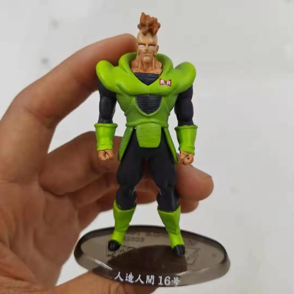 Limited Dragon Ball Super Modeling Soul Cell Silverhårig Vegeta Tao Pai Pai Master Roshi Small Scale Figure Några mindre skavanker Super Soul 022