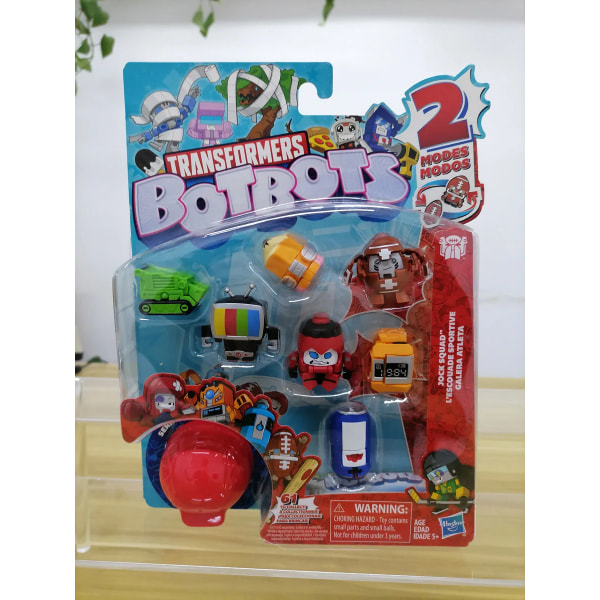 Hasbro Transformers Botbots Actionfigurer Robotmodell Leksaker Deformation Mini Doll Collection Barn Födelsedagspresenter E4144-1