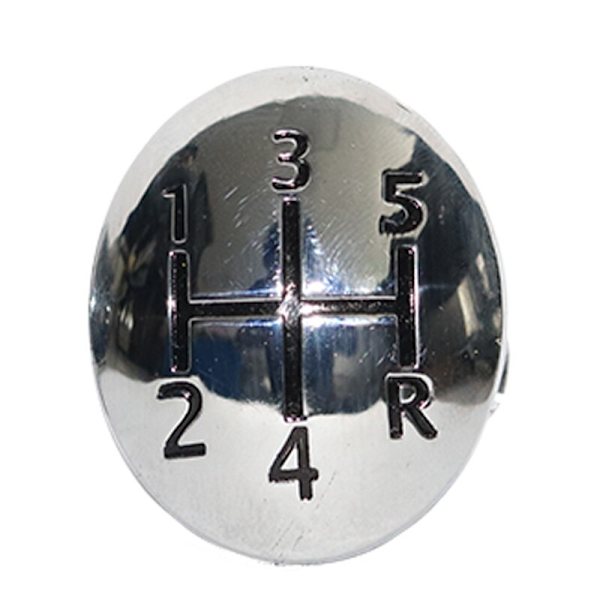 5/6-växlad växelknopp Stick Badge Emblem Trim Cap Cover för Renault Megane/Scenic/Laguna/Espace För Vauxhall/Opel Movano-1 2 3 4 5 R 1 2 3 4 5 R