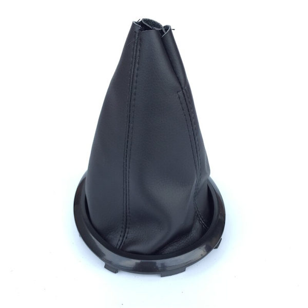 För Suzuki Swift MK2 2005 2006 2007 2008 2009 2010 Växelspaksknopp Stövel Damm Cover Krage Ram Röd/Svart Stitch-Grå Gray