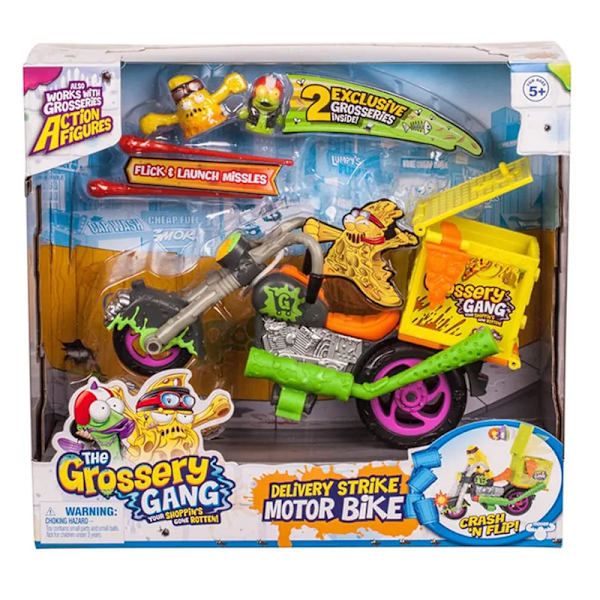Original The Grossery Gang Surprise Toy Säsong 1 2 3 4 5 6 7 Stort paket, Flerfärgad presentsamling a-2 Random 3 boxes