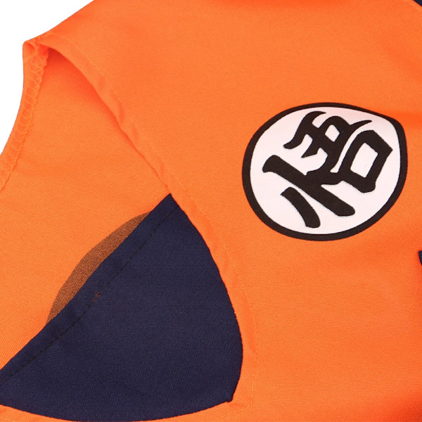 Anime Dragon Ball Barndräkt Son Goku Gui Cosplay Kläder Barnens dag Halloween Alla helgons dag Performance Outfit Vuxen WU - 7pcs set BE 135-148cm
