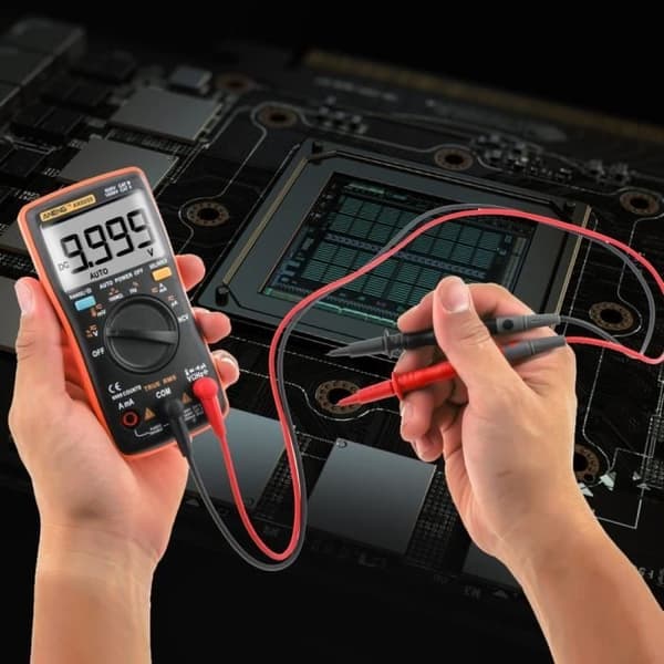 Auto Range Digital Multimeter Ohmmeter Amperemeter Spændingsstrømsmåler@TZZ71030665OR