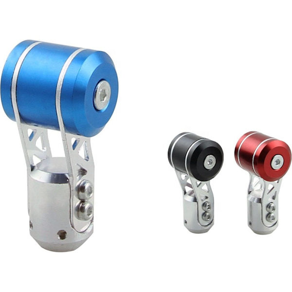 Auto Universal Manuel Biler Modificeret Fly SPS Metal Gear Shift Knob Gear Lever Boder Stick Håndbold Hoved med Boder-Rød Red
