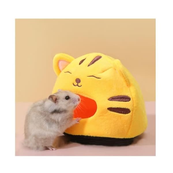 (Tiger) Marsvin Hus Seng, Mini Hamster Seng | Tiger Design Hamsterhule - Mini Hamster Seng Tiger