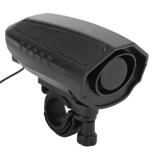 CUQUE elektrisk cykelhorn - model BG-576 - 110 dB - sort - MTB