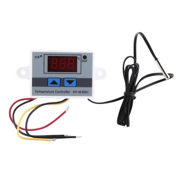 AC220V Digital Termostat Temperaturkontrollbrytare med Sond