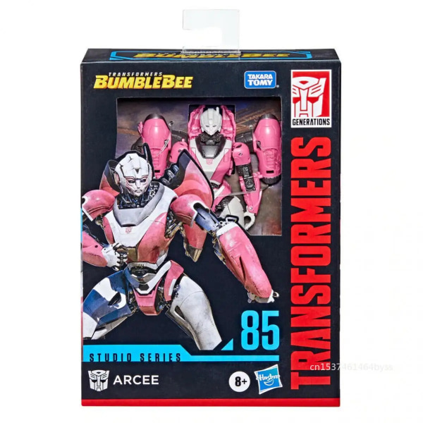 TAKARA TOMY Transformers The Last Knight SS Series D BB SS85 SS-85 Original Arcee Anime Figurer Action Modell Leksak Collection Present SS85 Arcee