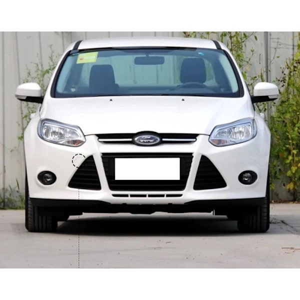 Dragkrok för främre stötfångare, cap, för Ford Focus MK3 2012 2013 2014 White
