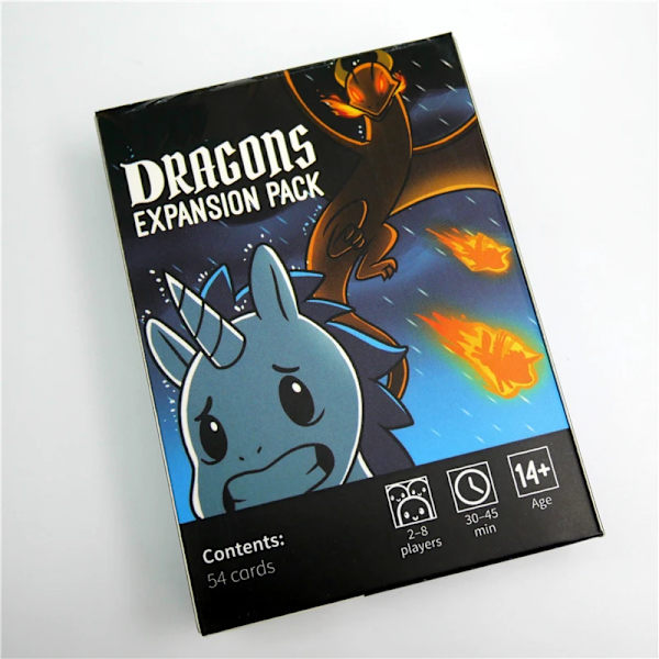 Ny andra upplagan Unicorns Core Board Game Card And Dragons NSFW Rainbow Uncut Legend Expansion Pack Expansion Pack