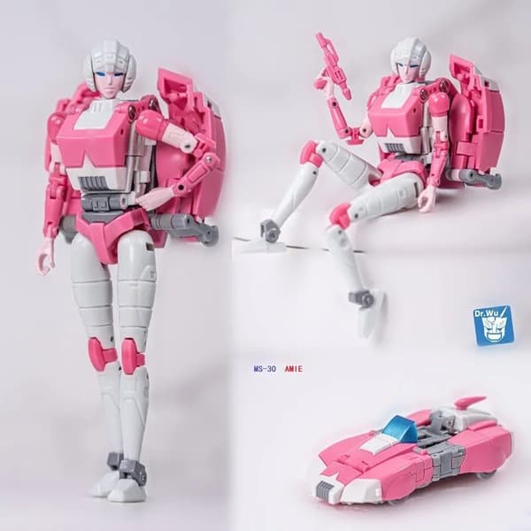 【PÅ LAGER】 DR. WU MechanicToy MFT Transformasjon MS-30 MS-30B MS-31 MS-31W MS-31M MS-32 Ninja AMIE Arcee Mini Action Figur Leker