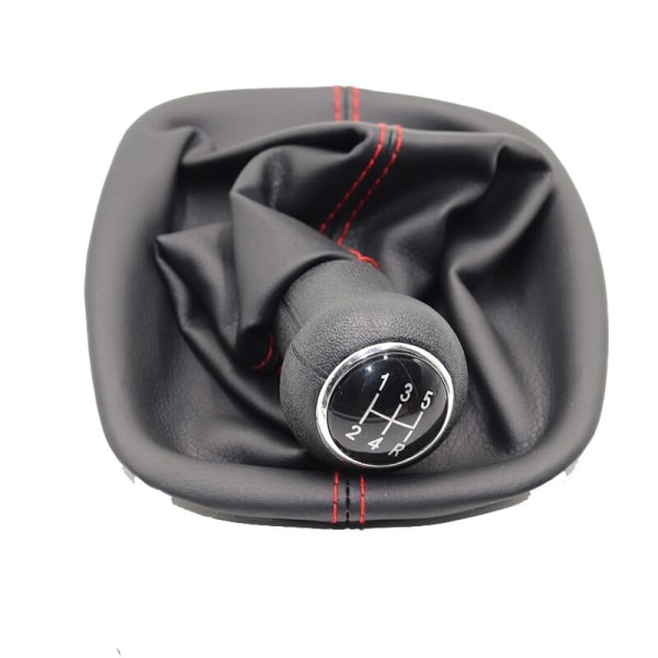 5/6-växlad bilväxelknopp Med A3-ratt 12mm För VW Passat B5 B5.5 1998-2004 B5 FL (00-05) 3B B5 3B2 3B5 1996-2000-5 B5 set röd linje 5  B5 set red line