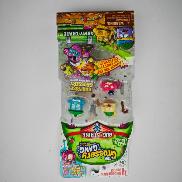 Original The Grossery Gang Surprise Toy Säsong 1 2 3 4 5 6 7 Stort paket, Flerfärgad presentsamling R