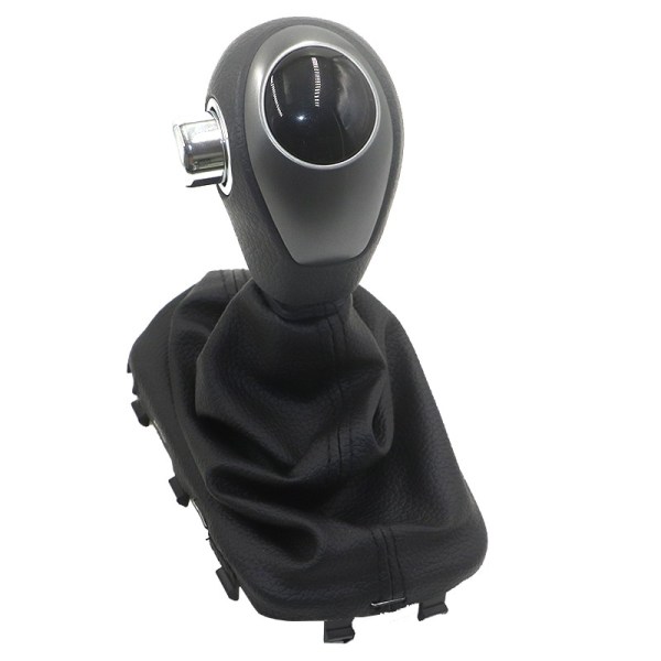 Automatisk AT-växlingsknopp Cover Damask Spak Växelhandtagsstav för KIA Forte Koup 2009 - 2013 846401M500WK-set set