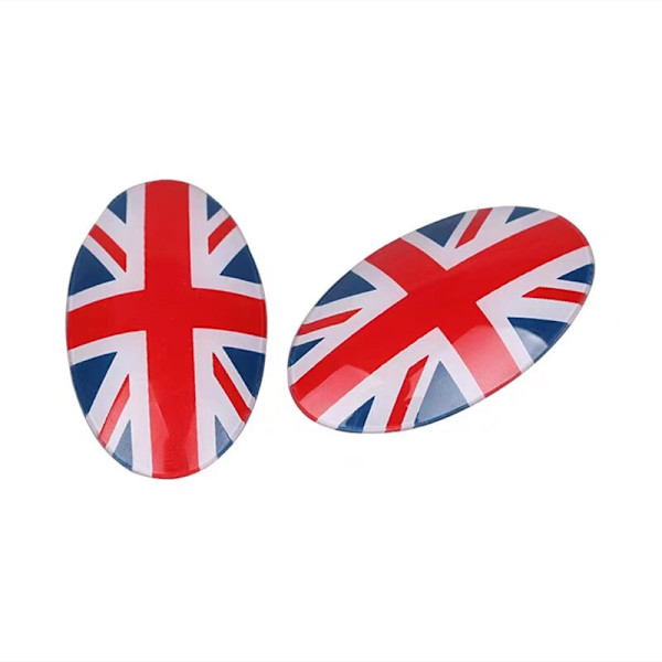 2ST Bilväxelkåpa Cover Dekaler Styling Modifiering Tillbehör för MINI Cooper F56 F55 F54 F57 F60 COUNTRYMAN-union jack union jack