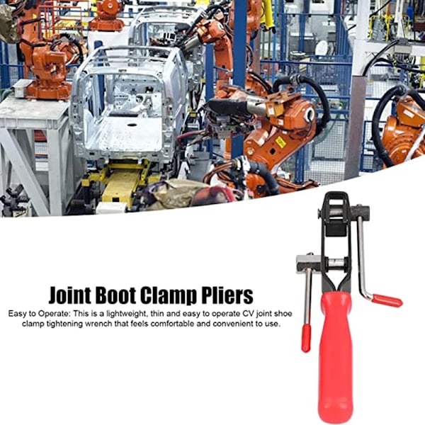 Bil ATV Auto Joint Banding Boot Axle Clamp Tool Halv Shaft Boot Band Buckle Clamps Reparationsverktyg Axel Clamp A AND B