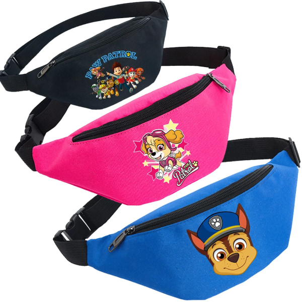 Paw Patrol Midjeväskor Barn Pojke Flicka Skye Chase Midjeväska Axel Crossbody Bröstväskor Handväskor Messenger Bältesväskor GGXL355