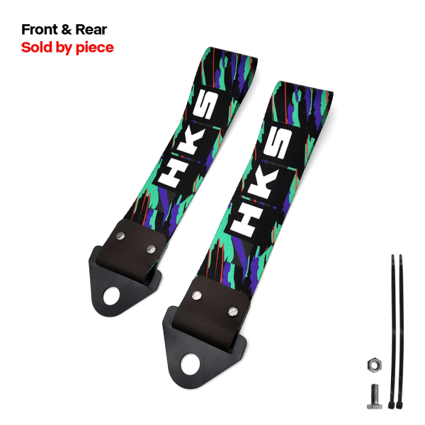 JDM Racing - Universal race dragband, bil dragkrokar, krok för fartjägare, initial HKS Hks
