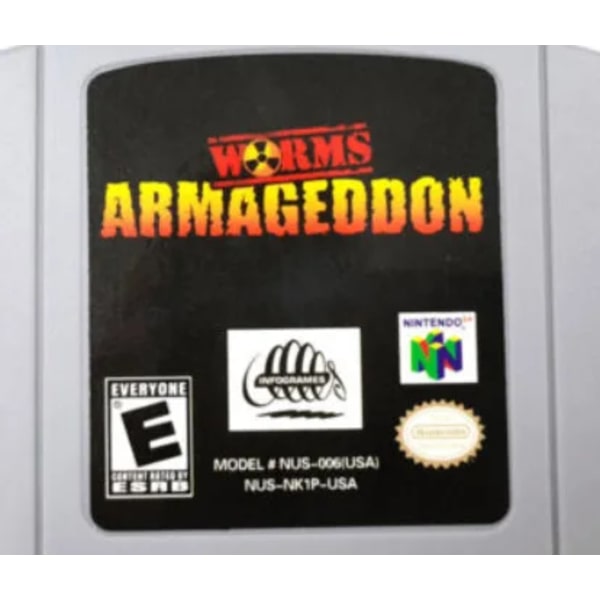 N64 Gaming Card Series 64 Bit Mary Rook Mario Kart Super smash party USA Version N64 Video Game Cartridge Card English Language Worms Armageddon