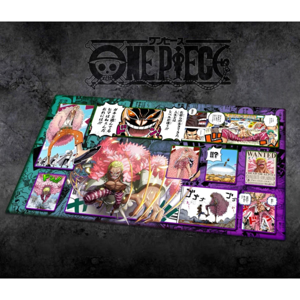 60*35 cm OPCG One Piece Dedikerad GAME Card Lekmatta Battle Against Rebecca Roronoa Zoro Trafalgar Law Serietidningsserie Toy Gifts Comics-G