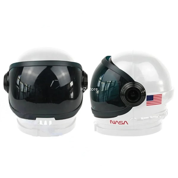 Na-sa-astronauthjälm med rörligt visir, Cosplay Space Mask för vuxna, barn, pojkar födelsedagspresent, skolklassrumskostym Astronaut Helmet-CN