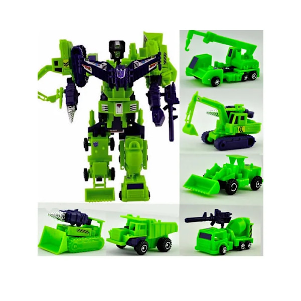 Transformers G1 Bruticus Engineering Corps Soldat Flygplan Militärfordon Robotmontering Actionfigur Leksakssamlingar field soldiers