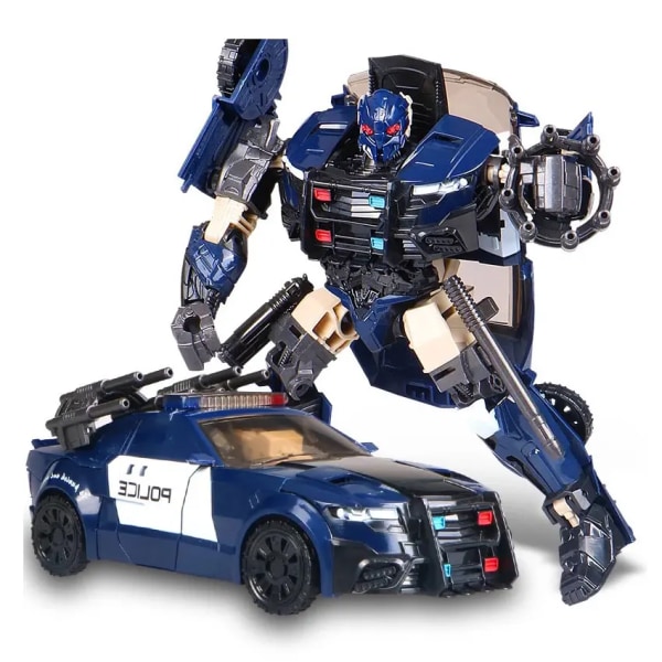 BMB Tank Robot Modell Transformation Leksaker Bil Lastbil Anime 20cm Action Figur Svart Manba Bästa present Pojke Barn KO H6002-9 H6001-2