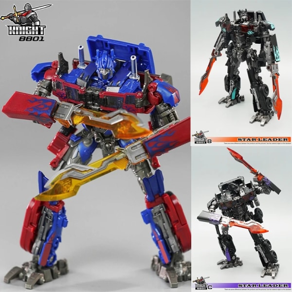 NY Transformation SS05 SS-05 OP Commander Siege Series 8801 8801 8801B Film Anime Actionfigur Robotleksaker I lager 8801C With Box