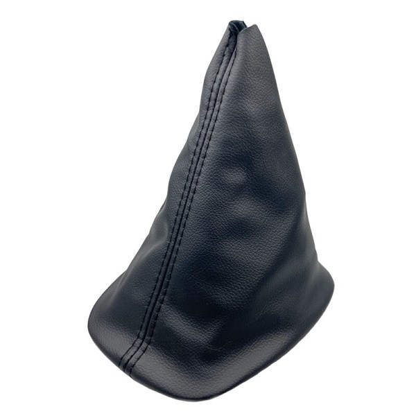För Volkswagen VW Passat B5 B5.5 1998 1999 2000 2001 2002 2003 2004 2005 Växelspaksknopp med kragar Spakväxel damask Boot-svart case Endast Black Case Only