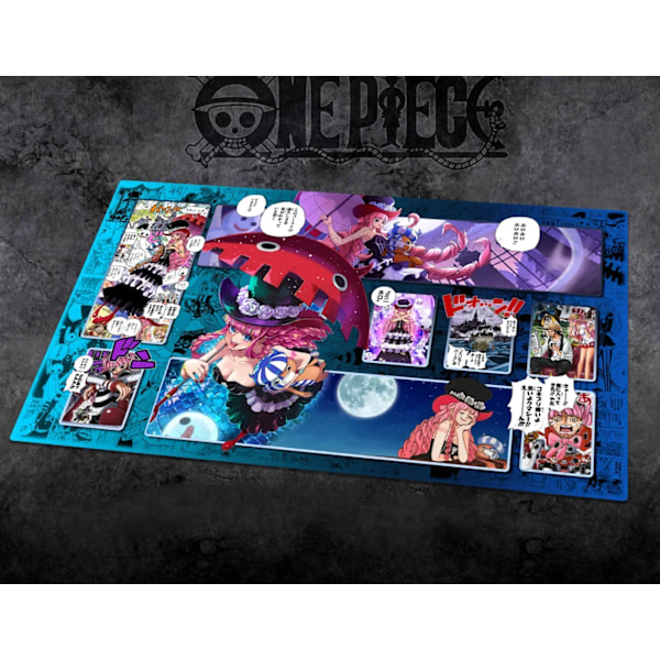 60*35 cm OPCG One Piece Dedikerad GAME Card Lekmatta Battle Against Rebecca Roronoa Zoro Trafalgar Law Serietidningsserie Toy Gifts Comics-IIH