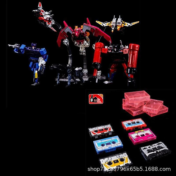 KBB THF-01P Transformation Action Figur Leksak Mästerverk Soundwave Laserbeak Film Modell KO Deformation Bil Robot Docka Barn Present with box
