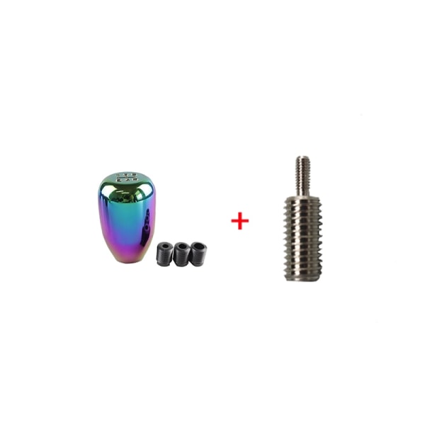 Manuell 10x1,5 Gear Shifter Adapter För Logitech G25 G27 G29 G920 Modifiering Aluminiumlegering Tillbehör Personlig växelhuvud-färgad set Colorful set