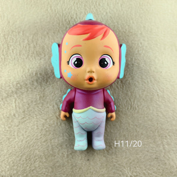 30-stil baby Flickleksaksimulering Baby Kreativ söt marin animaBarn Födelsedagspresent H11