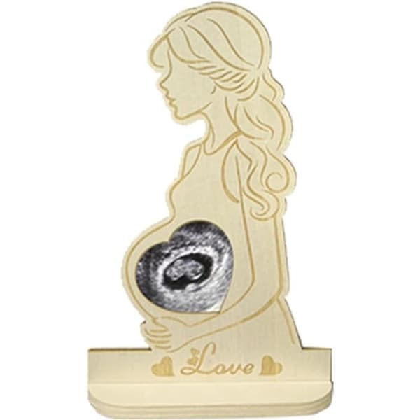 Fotoramme - Uspecificeret - Sonogram - Rund - Plastik - Resin