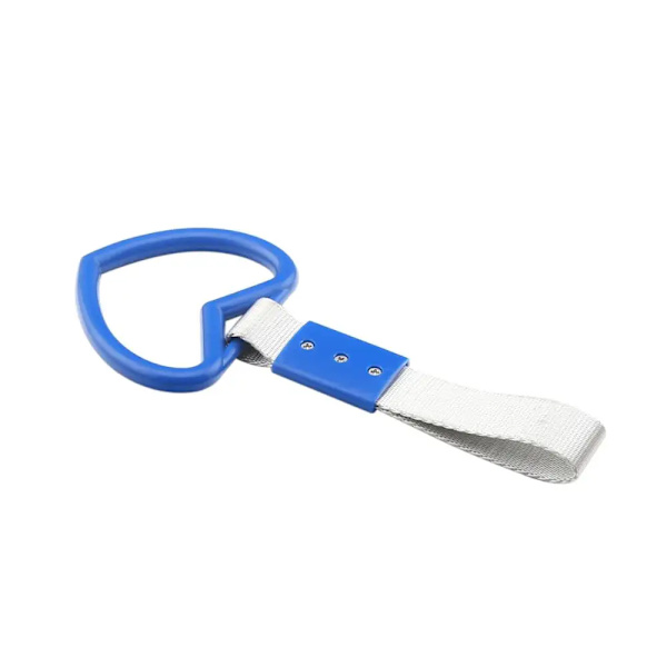 Bogserrep i form av ett hjärta på 23,5 cm, nylon med hög motståndskraft, för racerbilssläp, universal dragrem, bilstil, leksak i slutet Heart 4