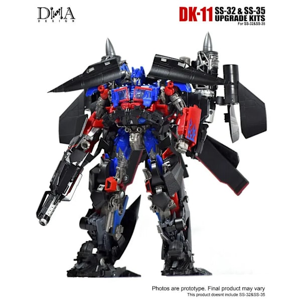 Transformation DNA DK-11 uppgraderingssatser för SS-32 Optimus & SS-35 Jetfire, finns i lager