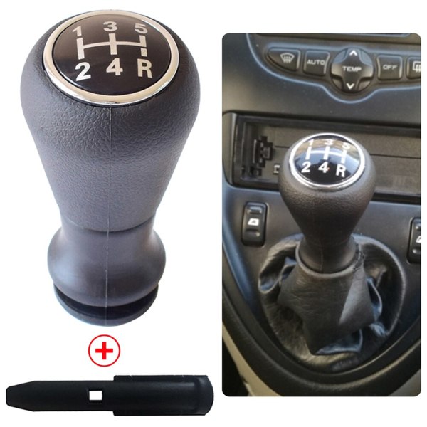 För Citroen Saxo/Xsara/Xantia/C2/C3 Pluriel/C3 Picasso/C4/C4 Picasso/C4(B7) DS4/Berlingo B6 Växelspaksknopp Boot Cover-svart Black
