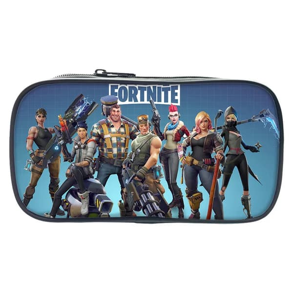Fortnite Case Söt brevpapperslåda Förvaringsväska Plånbok Skolstudenter Polyester Pennväskor 7