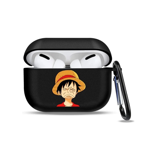 One Piece Luffy Case för AirPods 1 2 3 Pro Zoro Cartoon Print Trådlöst Bluetooth cover för Airpods 9 airpods pro