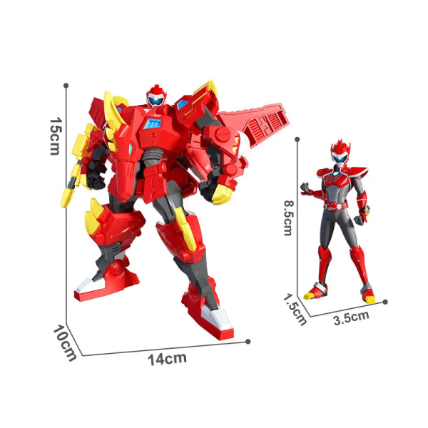 Mini Force 2 Super Dino Power Transformation Robotleksaker Actionfigurer MiniForce X Simulering Djurdeformation Dinosaurieleksak With Box 8625