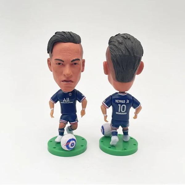 Ny original C.Ronaldo Messi Neymar Mbappe FIFA Cup World Action Figur Tecknad Modell Dockor Dekoration Barn Födelsedag Julklappar 31
