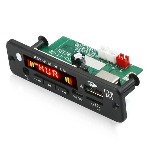 MP3 Förstärkarkit, Känslig, Multifunktionell, Bluetooth-kompatibel, Panelstil - Svart 1