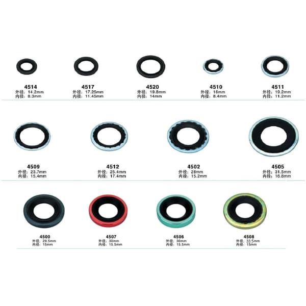 (10 st/förpackning) Auto / Bil Luftkompressor Tätnings Packning Luftpump O-Ring Storlek 29,5*15*4mm, Auto AC Kompressor Reparationstillbehör