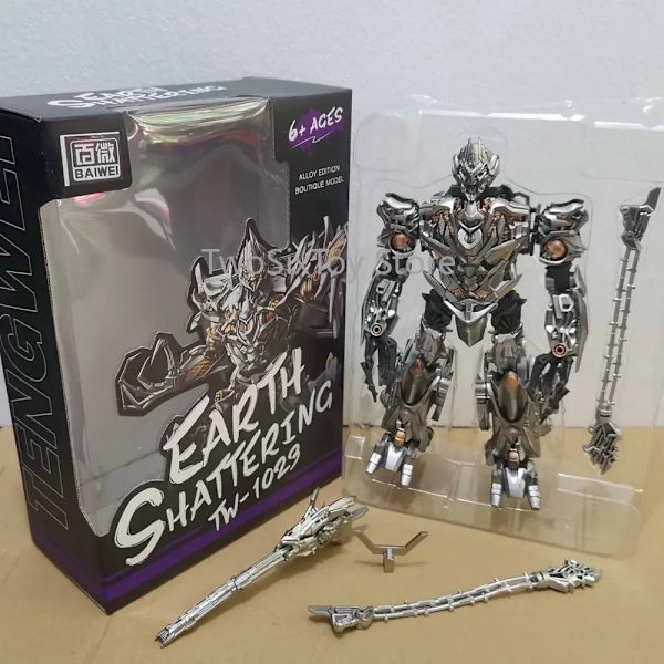 Transformationsleksaker BaiWei TW1024 SS61 Sentinel Prime KO 19 cm Robotmodell TW1023 SS54 Galvatron KO Actionfigur Barn Pojkepresent TW1023 with box