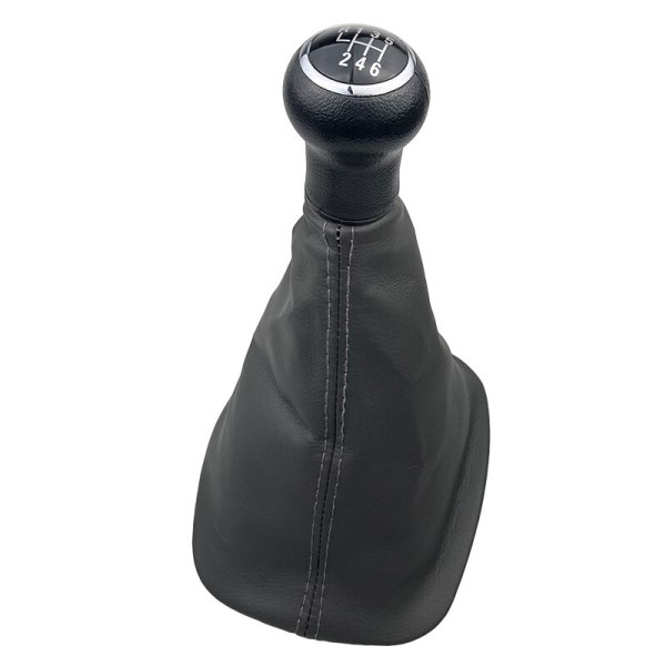 För Volkswagen VW Passat B5 B5.5 1998 1999 2000 2001 2002 2003 2004 2005 Växelspak med kragar Spak Växelgaiter Boot-6 Speed Grå A 6 Speed Gray A