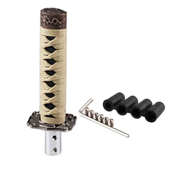 Mote 1 Sett Universal Samurai Sverd Bil Girknott Katana Metall-Type 6 Type 6