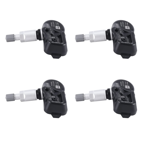 Set med 4 däcktrycksgivare TPMS 42607-30071 för Toyota Avalon Lexus CT ES GS GX IS LC LS LX NX RC