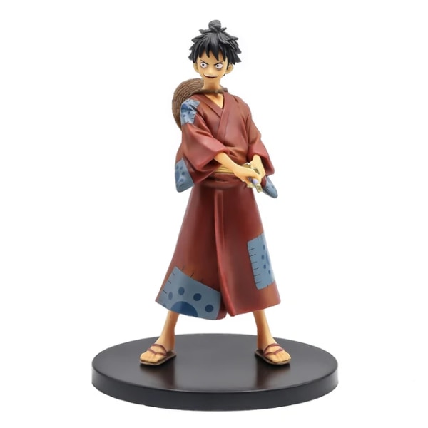 Ny One Piece Anime Figur Roronoa Zoro Action PVC Anime Statyett Modell Dekoration Kollektion Tecknad DIY Barnleksaker Present 10CM Luffy