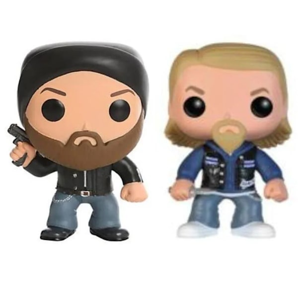 Film Sons of Anarchy Opie Winston Jax Teller Gemma Teller Morrow CLAY MORRW Vinylfigur Dockor Leksaker 4 with box